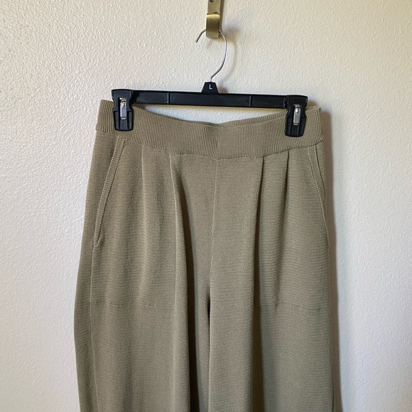 FP Beach Free People Women’s Frey’s Sweater Pants Joggers Green Size M Lounge - Picture 3 of 10
